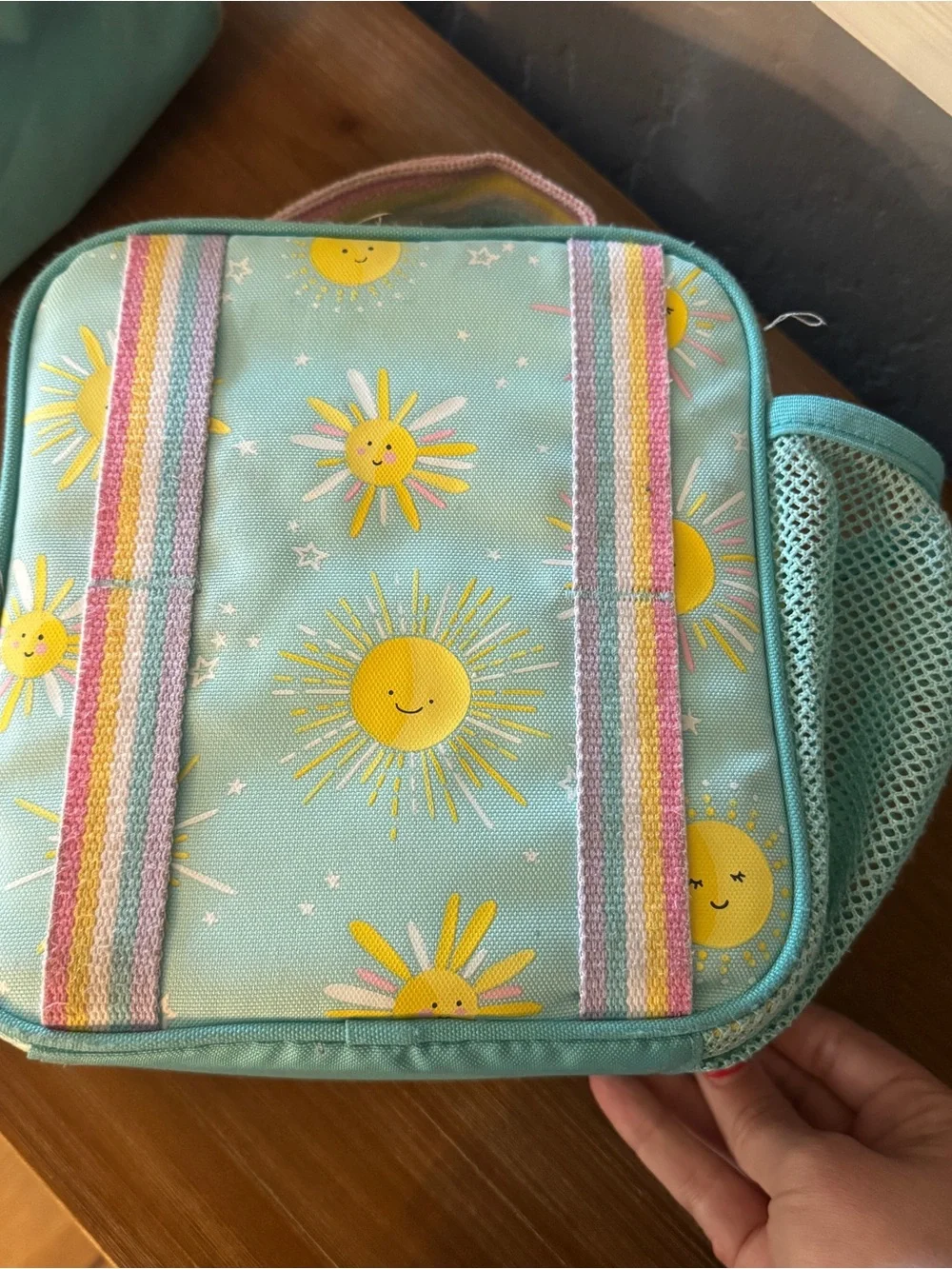 Pottery Barn Kids Mackenzie Sunshine Glow in the Dark Backpack + Lunch Box Set